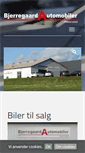 Mobile Screenshot of bjerregaard-automobiler.dk